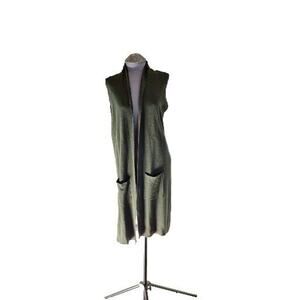 Katherine Barclay Montreal Size S/P Sleeveless Vest/duster
